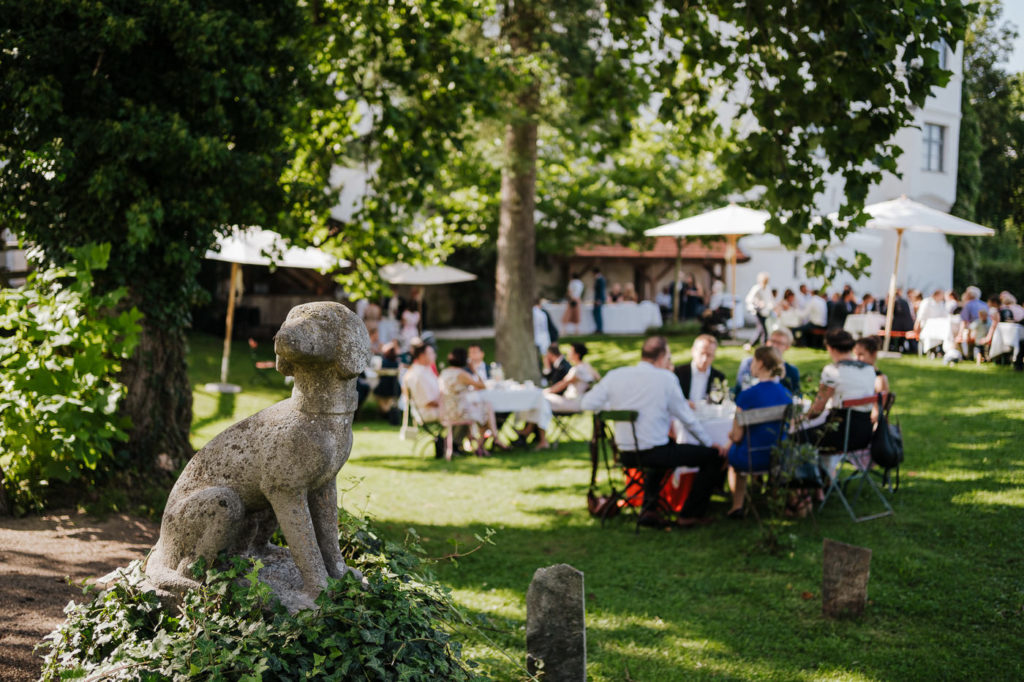hochzeit schloss amerang sektempfang
