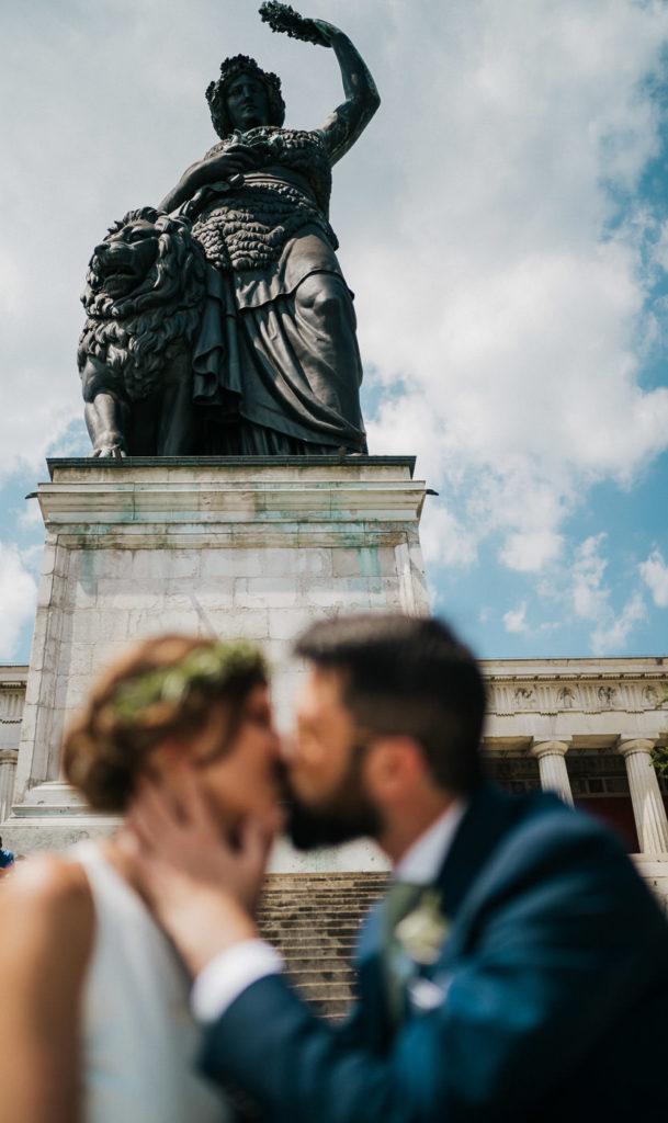 hochzeit münchen paarbilder theresienwiese