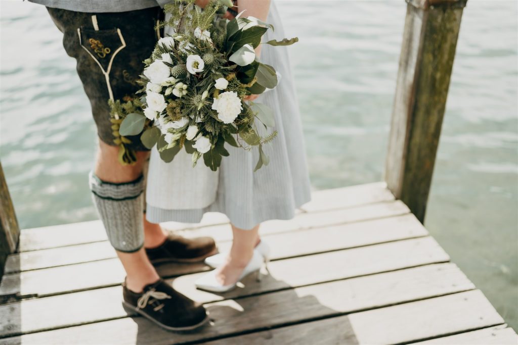 hochzeitsbilder am starnberger see am steg