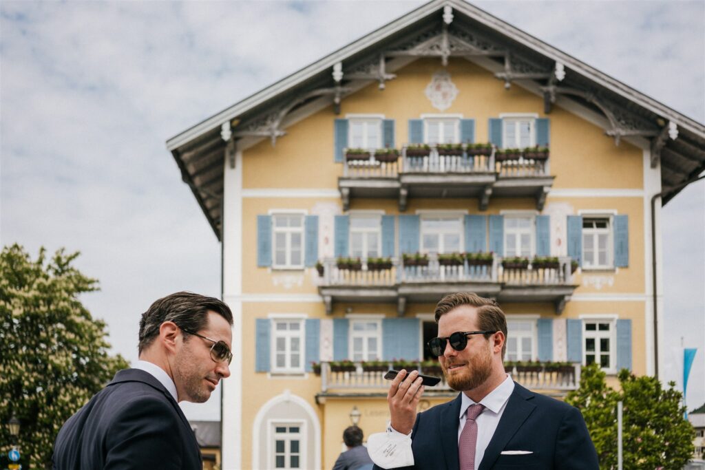 Hochzeit am Tegernsee mit Fotograf