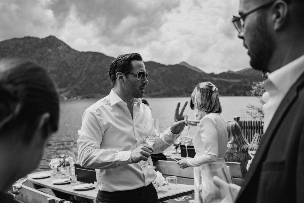Hochzeit am Tegernsee mit Fotograf
