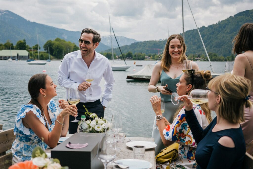 Hochzeit am Tegernsee mit Fotograf