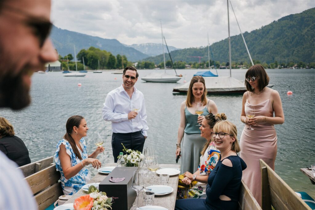 Hochzeit am Tegernsee mit Fotograf
