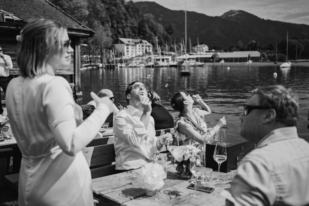 Hochzeit am Tegernsee mit Fotograf