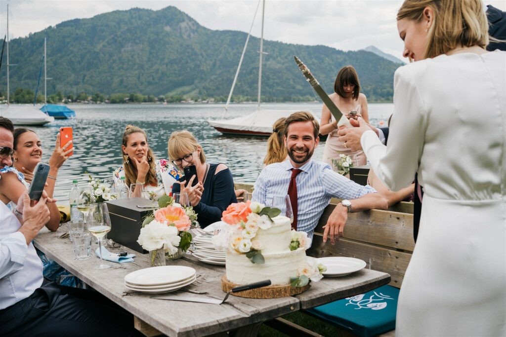 Hochzeit am Tegernsee mit Fotograf