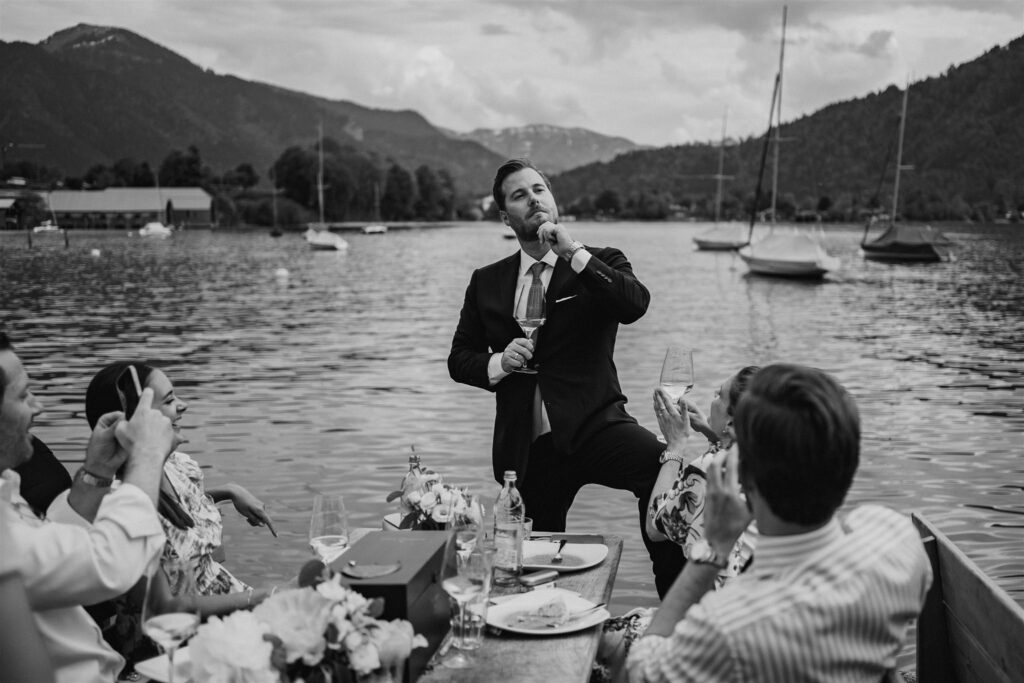 Hochzeit am Tegernsee mit Fotograf