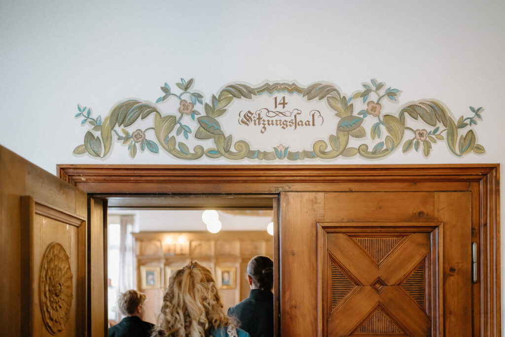 Sitzungssaal Schliersee Rathaus für standesamtliche Hochzeit